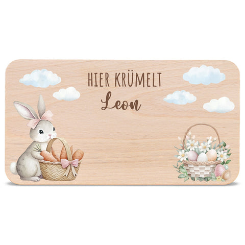 Śniadaniowa deska do krojenia z nadrukiem i imieniem na Wielkanoc
