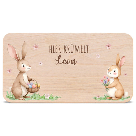 Śniadaniowa deska do krojenia z nadrukiem i imieniem na Wielkanoc