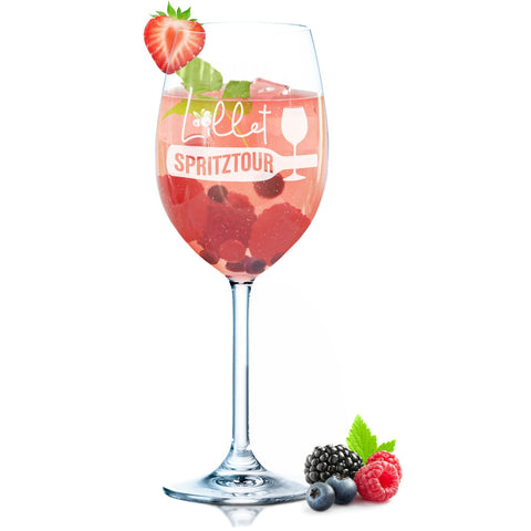 Kieliszek do wina Leonardo z grawerem - "Lillet Spritztour"