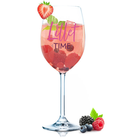 Kieliszek do wina Leonardo z grawerem - "Lillet Time"