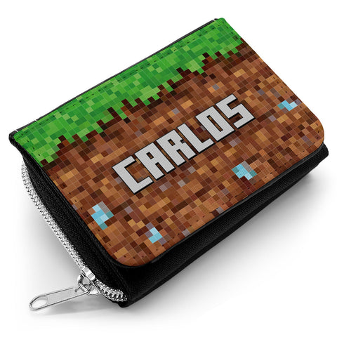 Porte-monnaie imprimé pour enfants au design Pixelerde