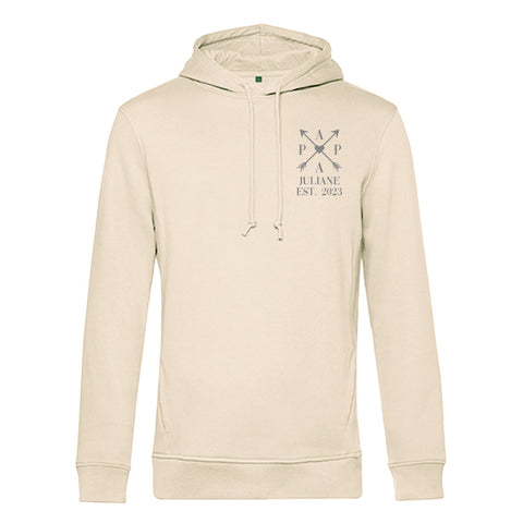 Personalizowana męska bluza z kapturem - TATA ZAŁ. Strzały krzyżowe