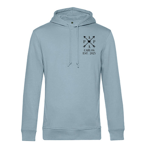 Personalizowana męska bluza z kapturem - TATA ZAŁ. Strzały krzyżowe