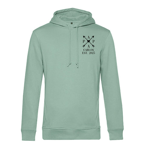 Personalizowana męska bluza z kapturem - TATA ZAŁ. Strzały krzyżowe