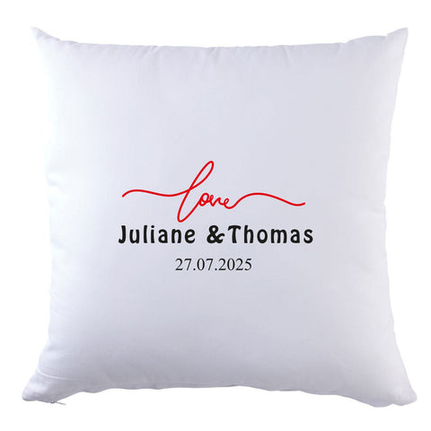 Coussin personnalisé avec motif - Simple Love
