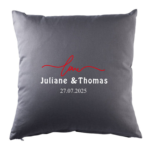 Personalizowana poduszka z motywem – Simple Love