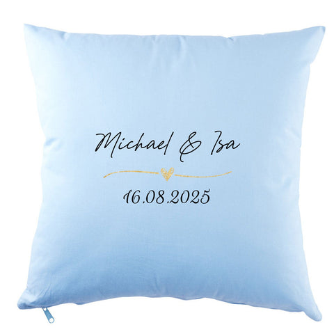 Coussin personnalisé avec motif - Wedding Love
