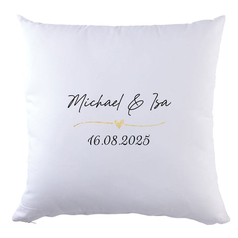 Coussin personnalisé avec motif - Wedding Love