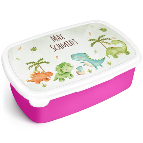Drukowany lunchbox dla dzieci - Dinozaury