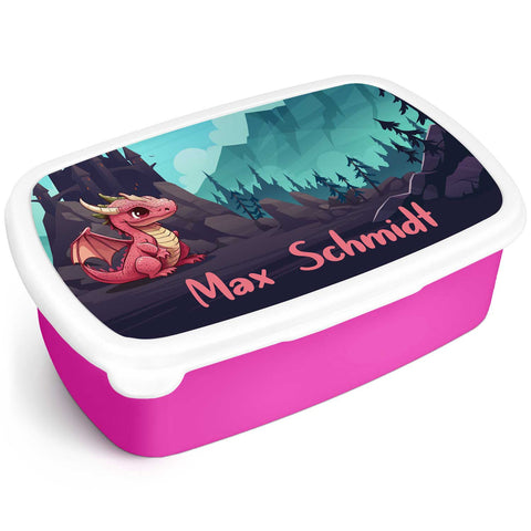 Zadrukowany lunchbox dla dzieci – Smok