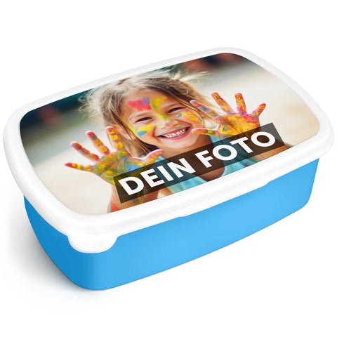 Boîte à lunch imprimée pour enfants - Personnalisée avec photo