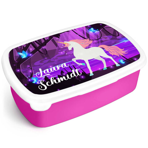Drukowany lunchbox dla dzieci – Magiczny Las