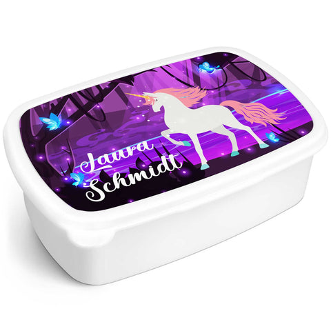 Drukowany lunchbox dla dzieci – Magiczny Las
