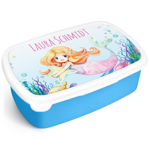 Dziecięcy lunch box z nadrukiem – Syrenka