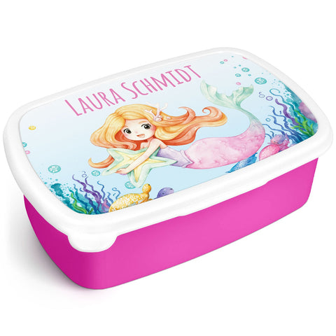 Dziecięcy lunch box z nadrukiem – Syrenka