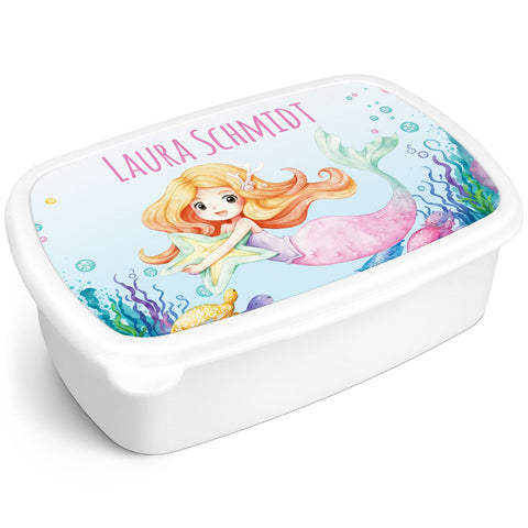 Dziecięcy lunch box z nadrukiem – Syrenka
