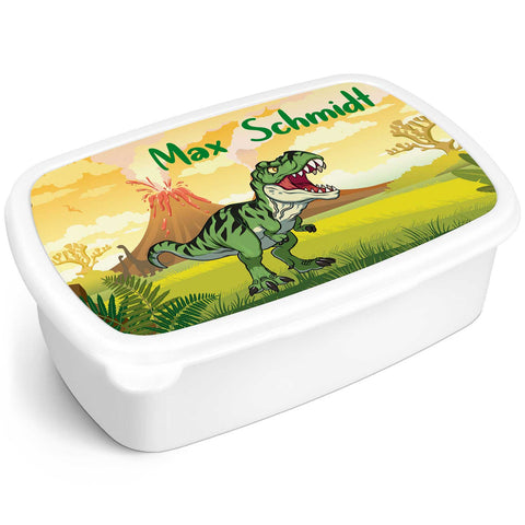 Boîte à lunch imprimée pour enfants - T-Rex