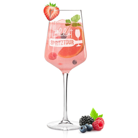 Kieliszek do wina Leonardo z grawerem - "Lillet Spritztour"