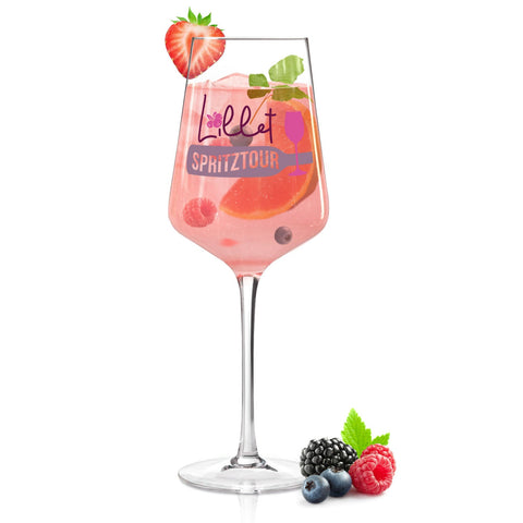Kieliszek do wina Leonardo z grawerem - "Lillet Spritztour"