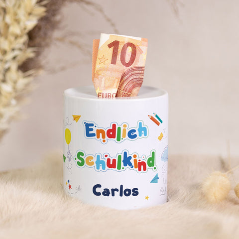 Skarbonka ceramiczna - Nareszcie uczeń/uczennica