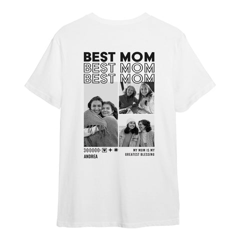 Personalizowany T-shirt Oversize – Mama