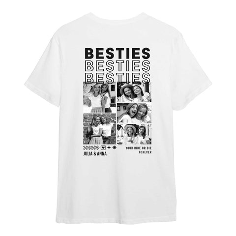 T-shirt oversize personnalisé - Besties