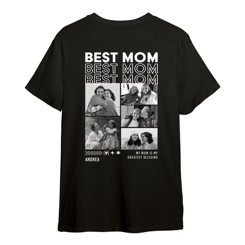 Personalizowany T-shirt Oversize – Mama