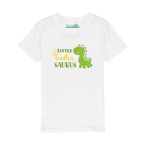 Koszulka dziecięca z nadrukiem - Little Brother Saurus