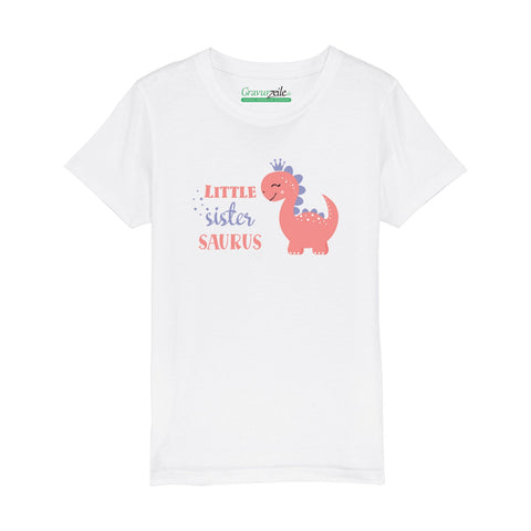 T-shirt imprimé pour enfants - Little Sister Saurus