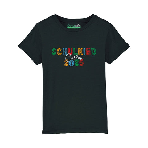 Nadrukowany T-shirt dla dzieci - Uczeń Kreda