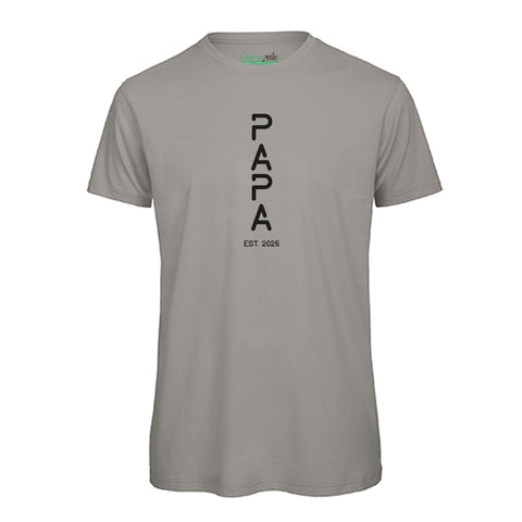 Bedrucktes T-Shirt für Herren - PAPA EST. Space