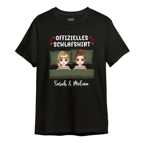 Spersonalizowany, powiększony T-shirt – oficjalna koszulka do spania