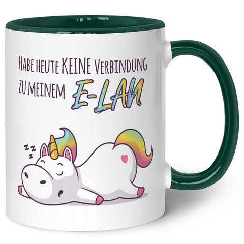 Kubek z nadrukiem i napisem E-Lan