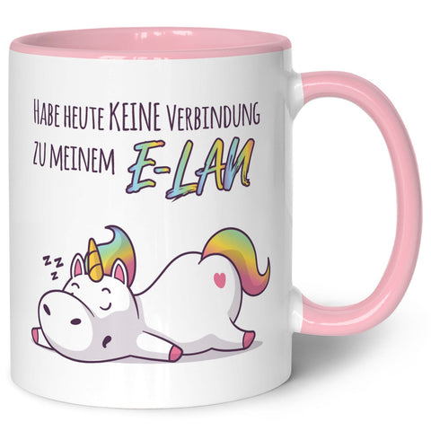 Kubek z nadrukiem i napisem E-Lan