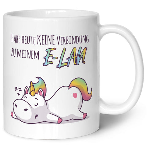 Kubek z nadrukiem i napisem E-Lan