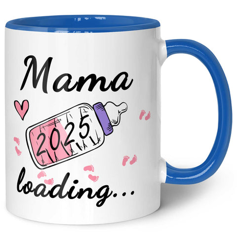 Kubek z nadrukiem i napisem - Baby Loading w różnych wariantach