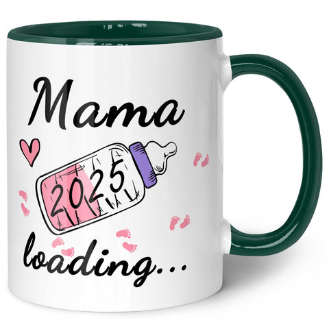 Kubek z nadrukiem i napisem - Baby Loading w różnych wariantach