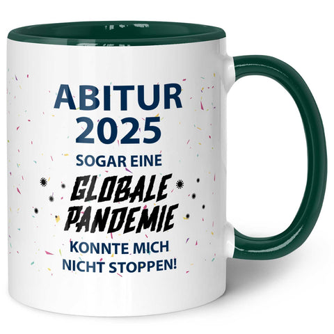 Kubek z nadrukiem, sentencja maturalna dotycząca pandemii