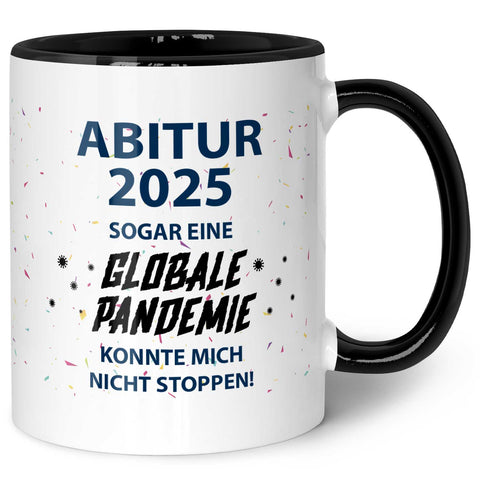 Kubek z nadrukiem, sentencja maturalna dotycząca pandemii
