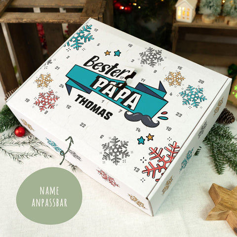 Calendrier de l'Avent DIY personnalisé avec le meilleur design à remplir soi-même