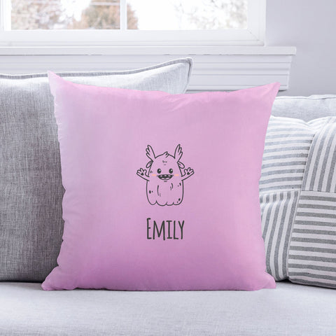 Personalizowana poduszka z motywem – Potwór