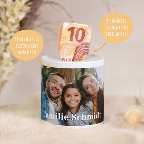 Skarbonka ceramiczna - z własnym zdjęciem