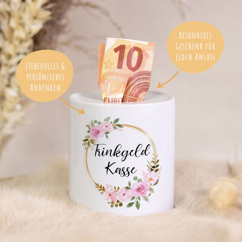Tirelire en céramique - Caisse pour les pourboires