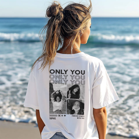 Personalizowany T-shirt oversize – Only You