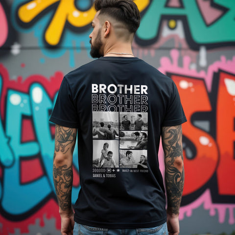 T-shirt oversize personnalisé - Frère