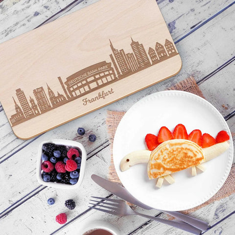 Frühstücksbrettchen Skyline Frankfurt eFinesse