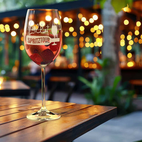 Kieliszek do wina Leonardo z grawerem - "Lillet Spritztour"
