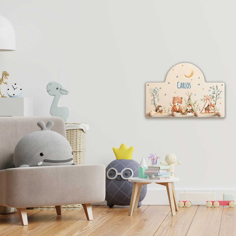 Personalizowana garderoba do pokoju dziecięcego - Namioty
