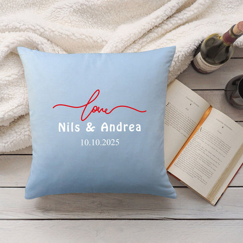 Coussin personnalisé avec motif - Simple Love