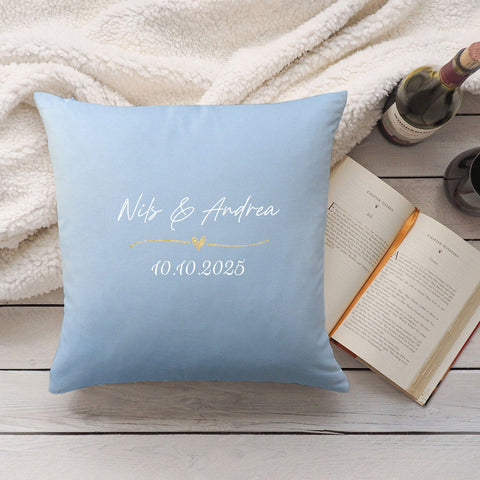 Coussin personnalisé avec motif - Wedding Love